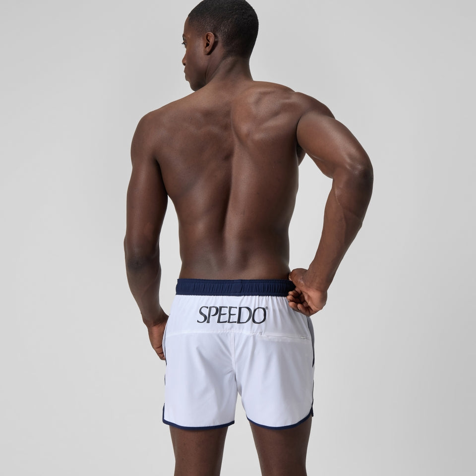 Speedo Jetstream 16'' Logo Swim Shorts White/Navy