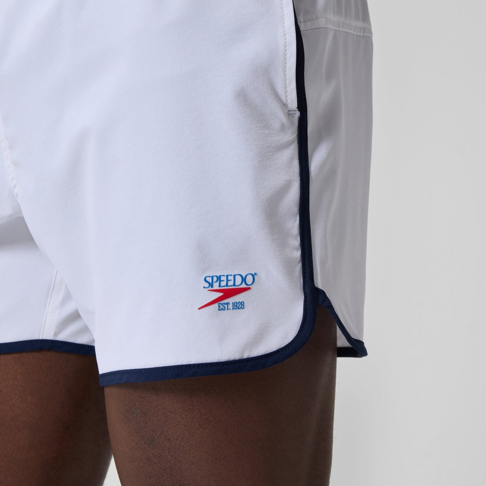 Speedo Jetstream 16'' Logo Swim Shorts White/Navy