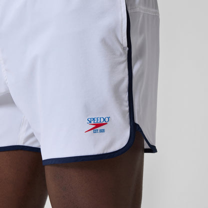 Speedo Jetstream 16'' Logo Swim Shorts White/Navy