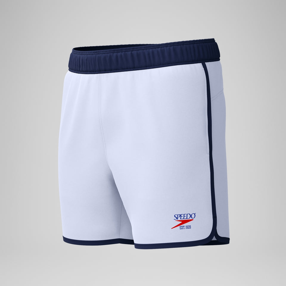 Speedo Jetstream 16'' Logo Swim Shorts White/Navy