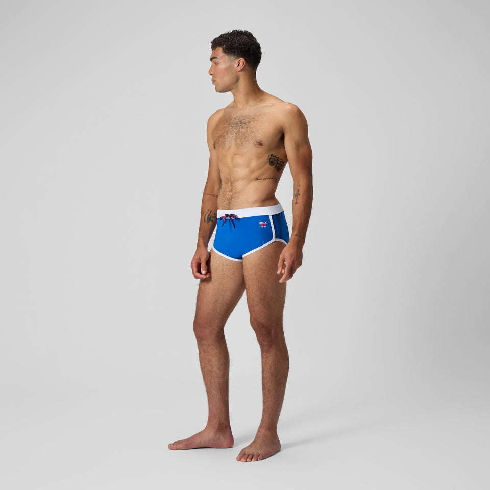 Speedo Jetstream 3.5'' Logo Brief Blue/White