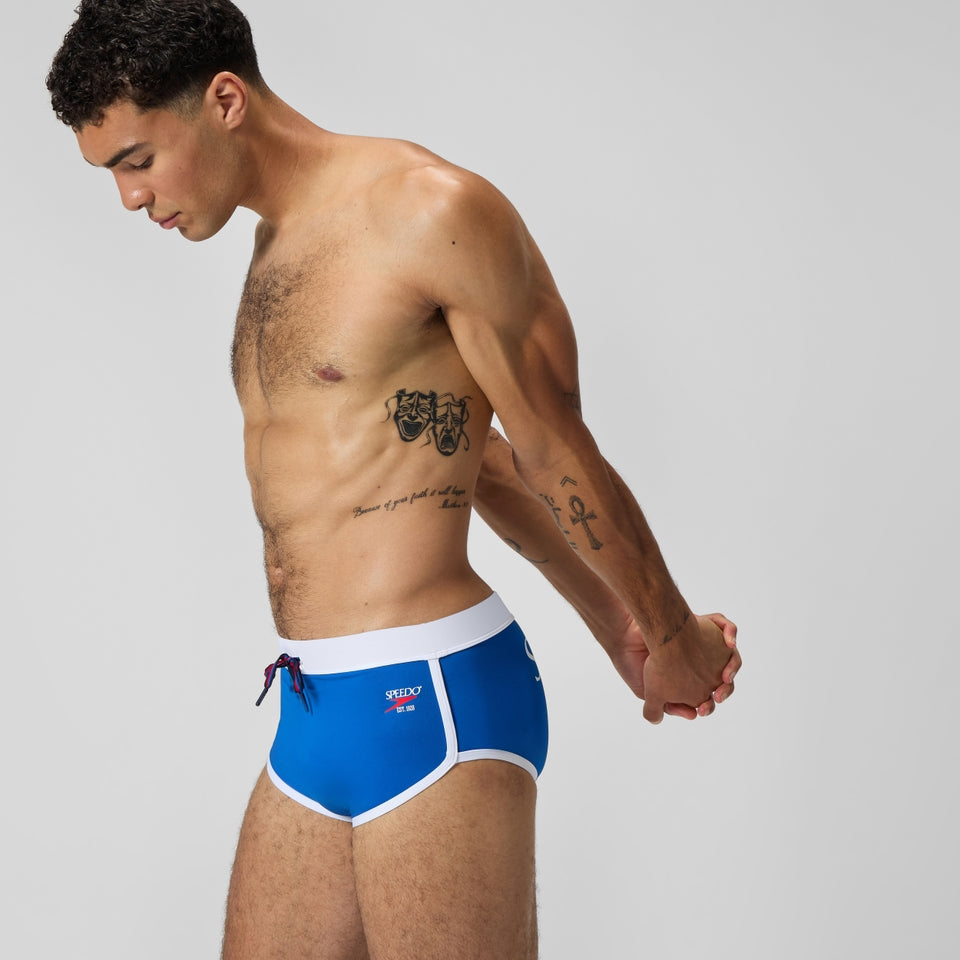 Speedo Jetstream 3.5'' Logo Brief Blue/White