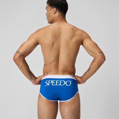 Speedo Jetstream 3.5'' Logo Brief Blue/White
