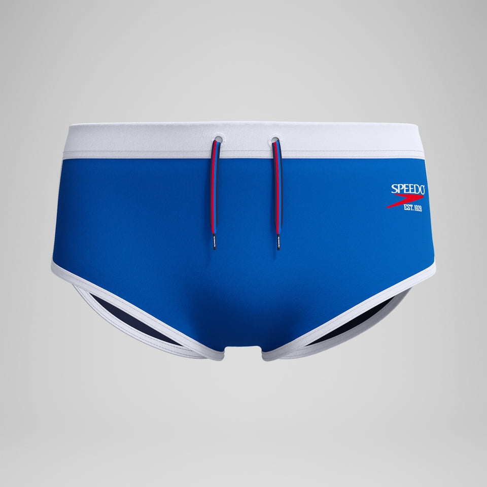 Speedo Jetstream 3.5'' Logo Brief Blue/White