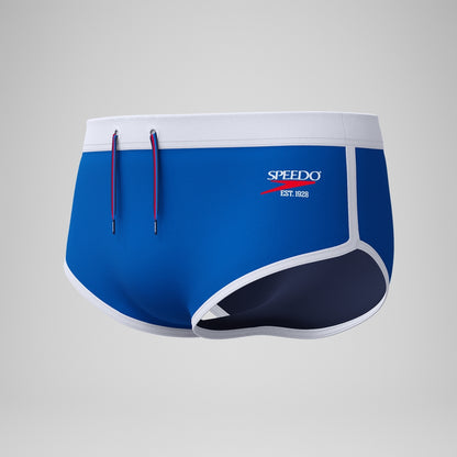 Speedo Jetstream 3.5'' Logo Brief Blue/White