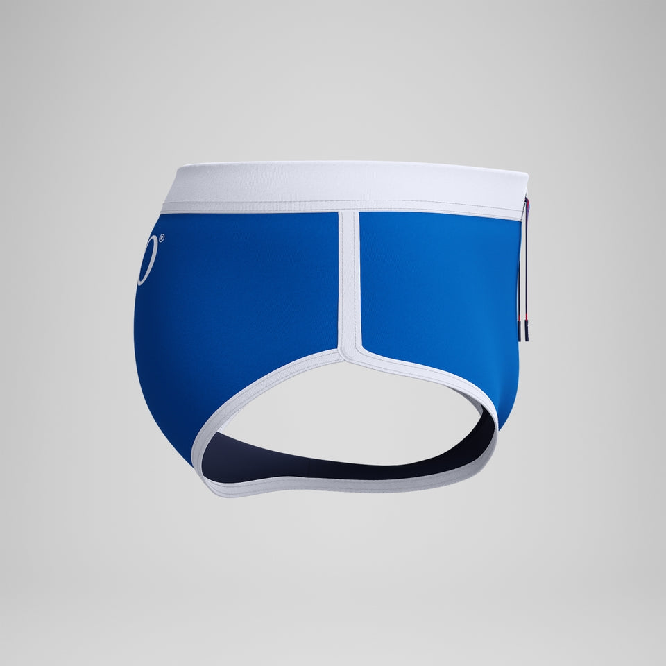 Speedo Jetstream 3.5'' Logo Brief Blue/White