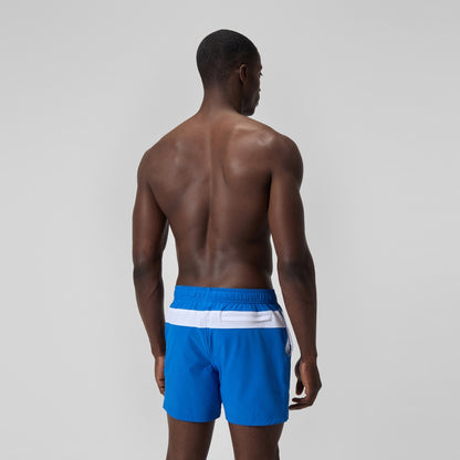 Speedo Jetstream 16'' Striped Colourblock Swim Shorts Blue/White