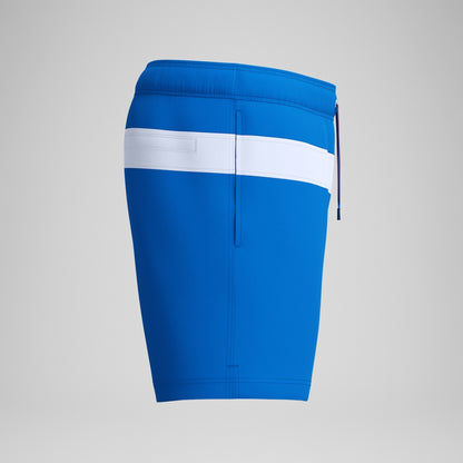 Speedo Jetstream 16'' Striped Colourblock Swim Shorts Blue/White