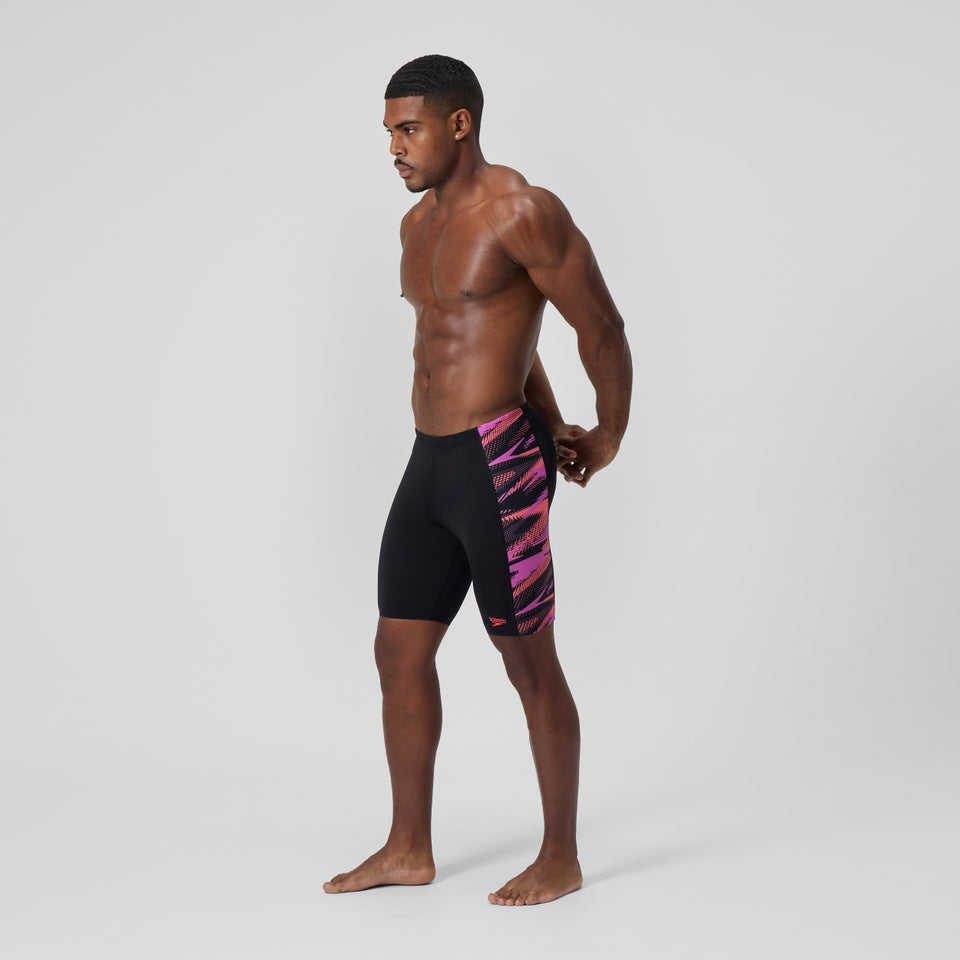 Speedo HyperBoom Panel Jammer Black/Pink