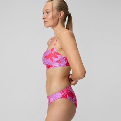 Speedo Printed Adjustable Thinstap Bikini Red