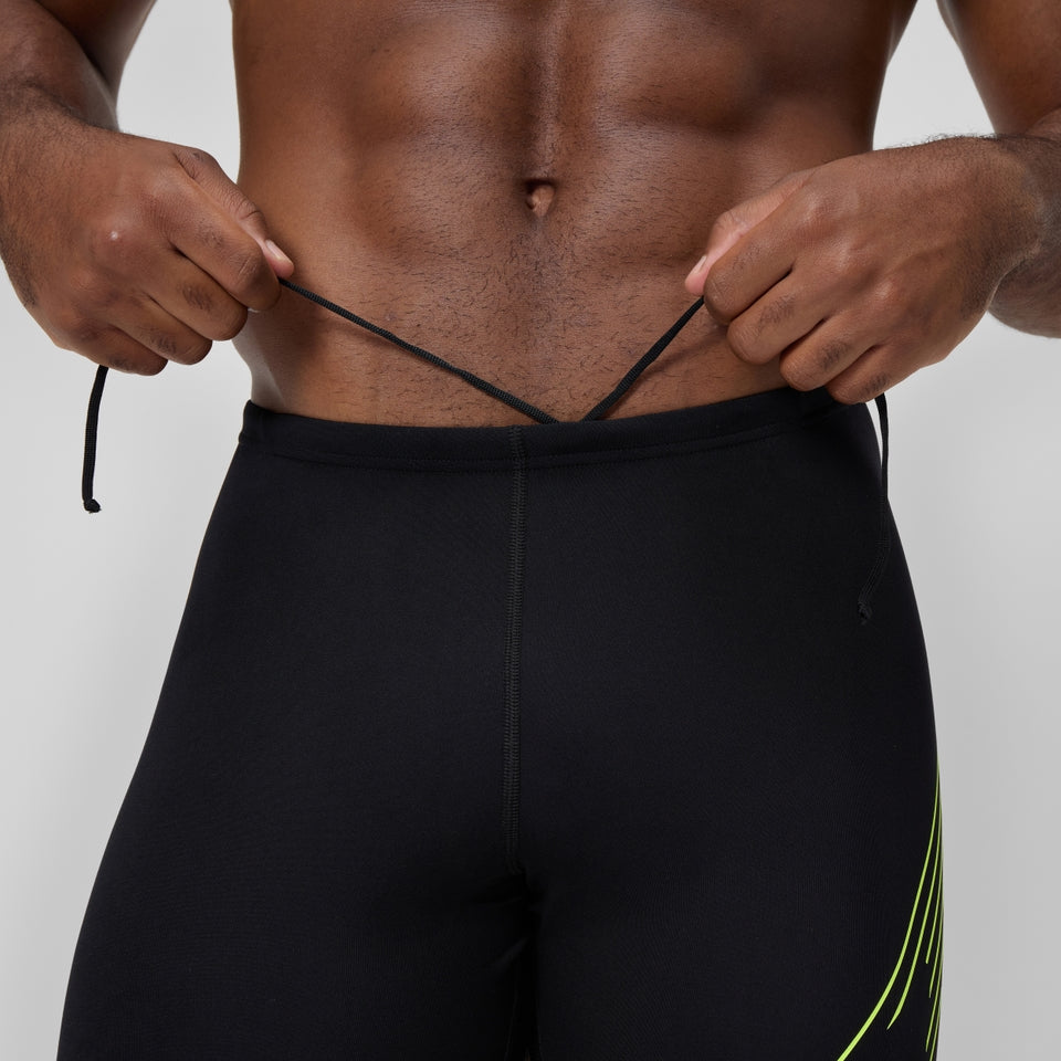 Speedo HyperBoom Placement Jammer Black/Yellow