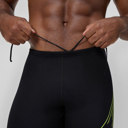 Speedo HyperBoom Placement Jammer Black/Yellow
