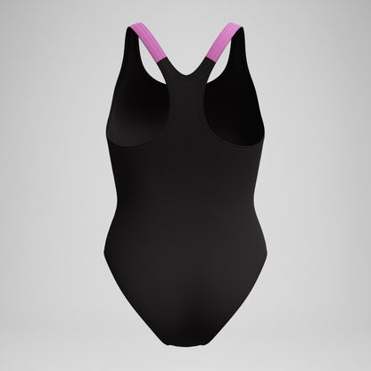 Speedo HyberBoom Splice Racerback Swimsuit Black/Pink