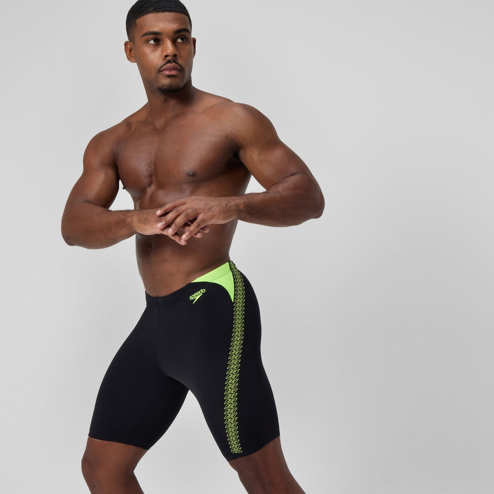 Speedo HyperBoom Splice Jammer Black/Yellow