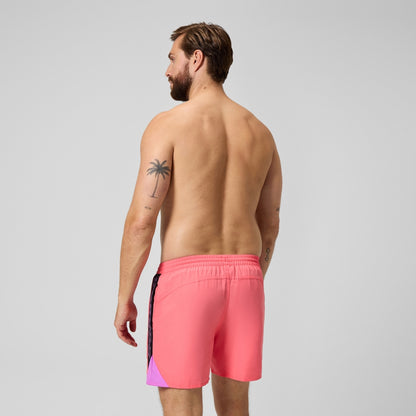 Speedo HyperBoom Splice 16'' Swim Shorts Coral/Black