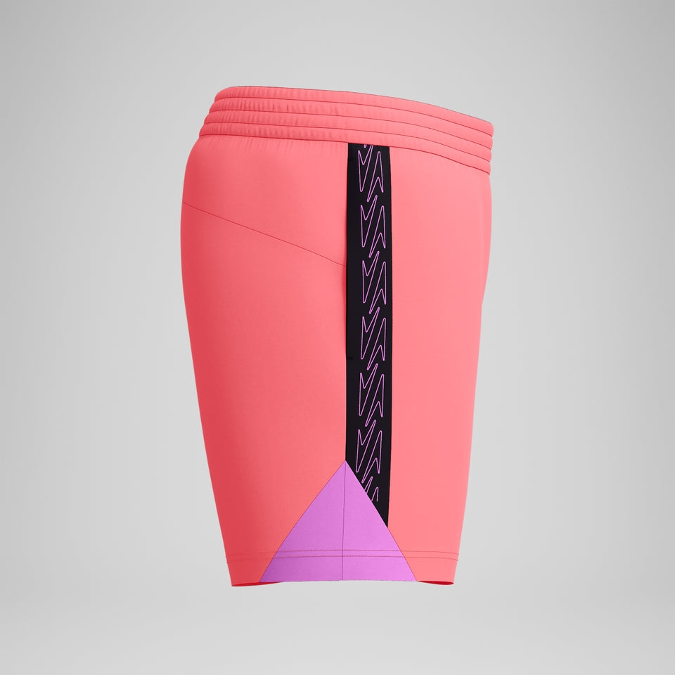 Speedo HyperBoom Splice 16'' Swim Shorts Coral/Black