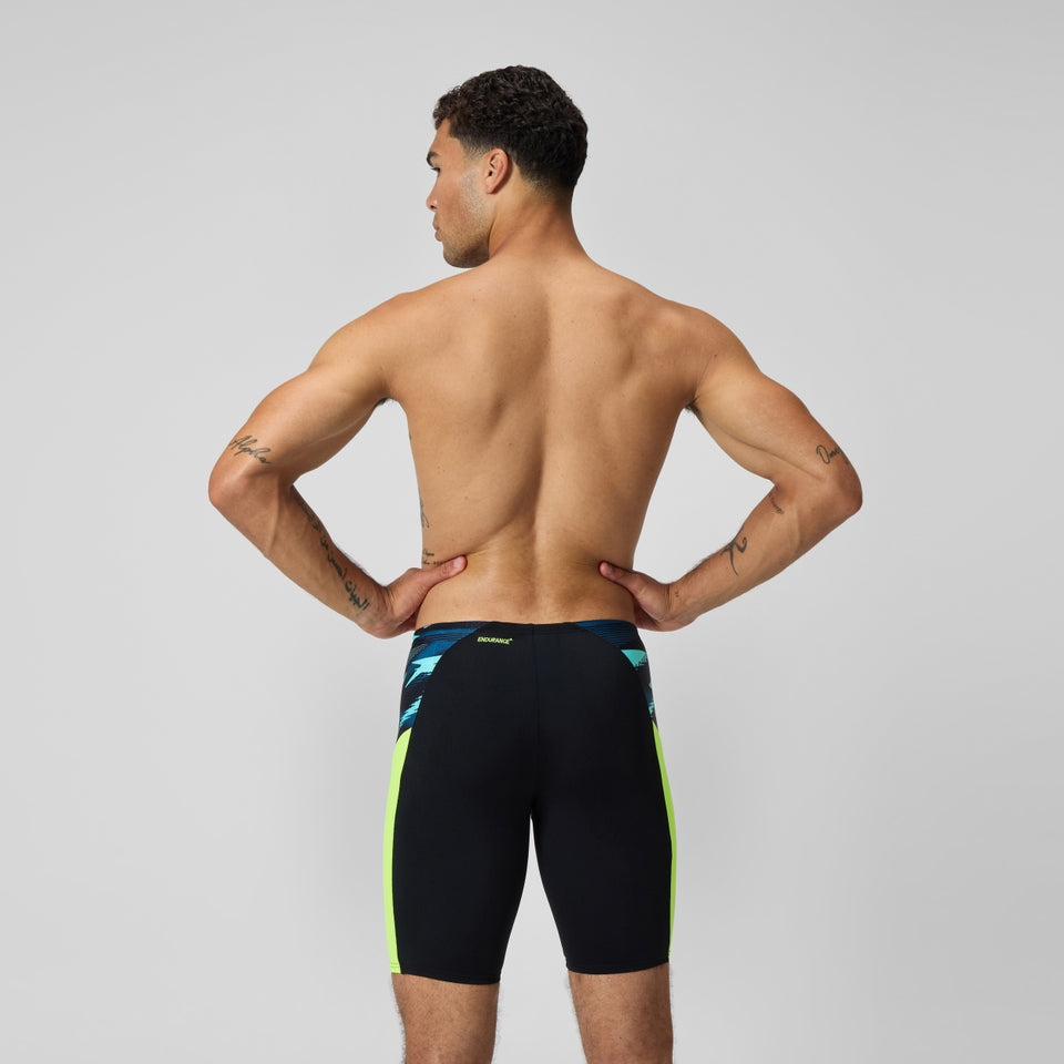 Speedo Endurance+ Max Splice Jammer Black/Yellow