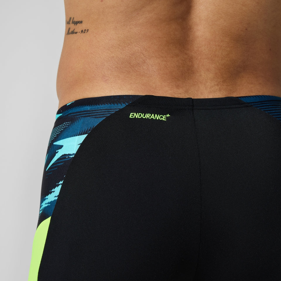 Speedo Endurance+ Max Splice Jammer Black/Yellow