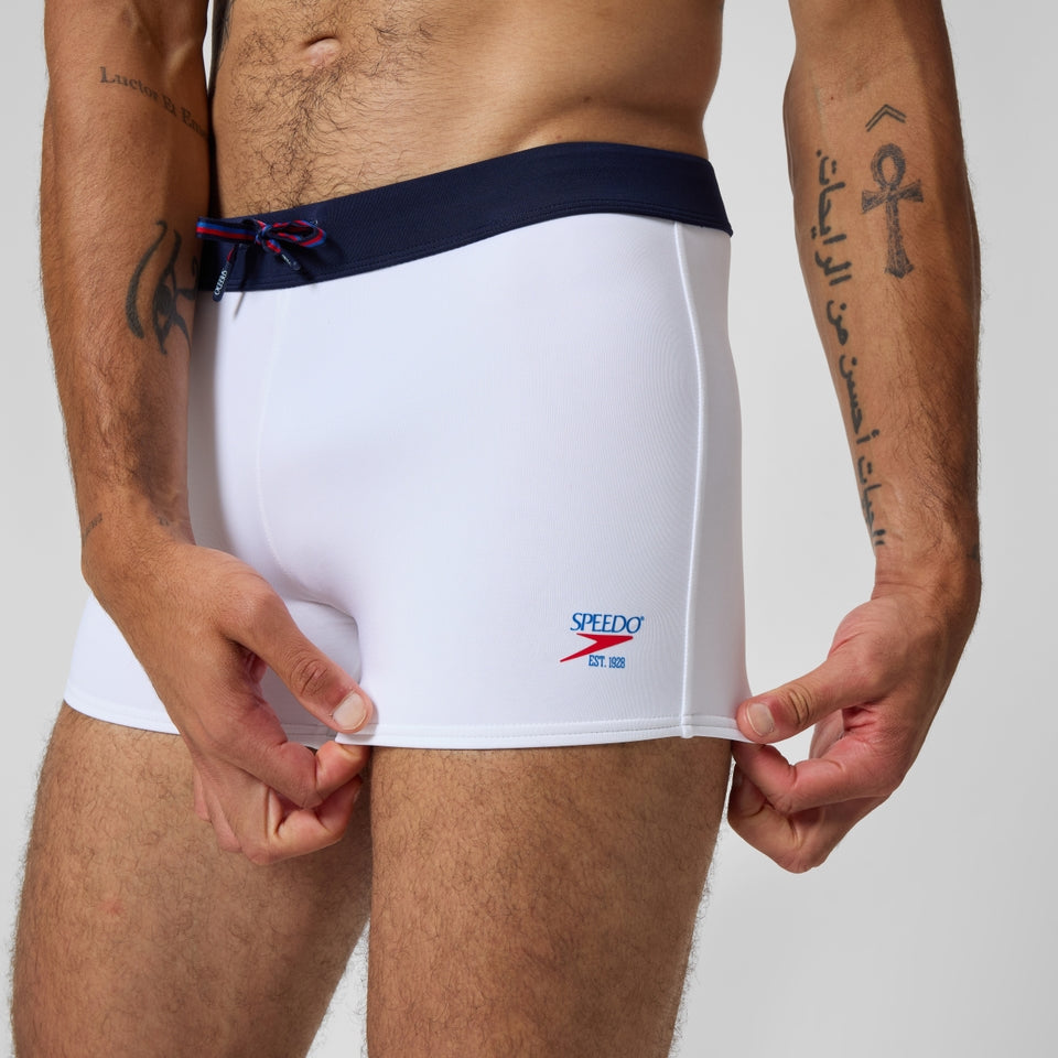 Speedo Jetstream Solid Aquashort White/Navy
