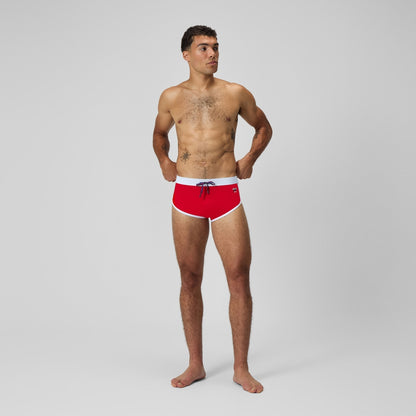 Speedo Jetstream 3.5'' Logo Brief Red/White