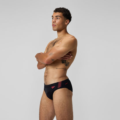 Speedo HyperBoom Splice Brief Black/Coral