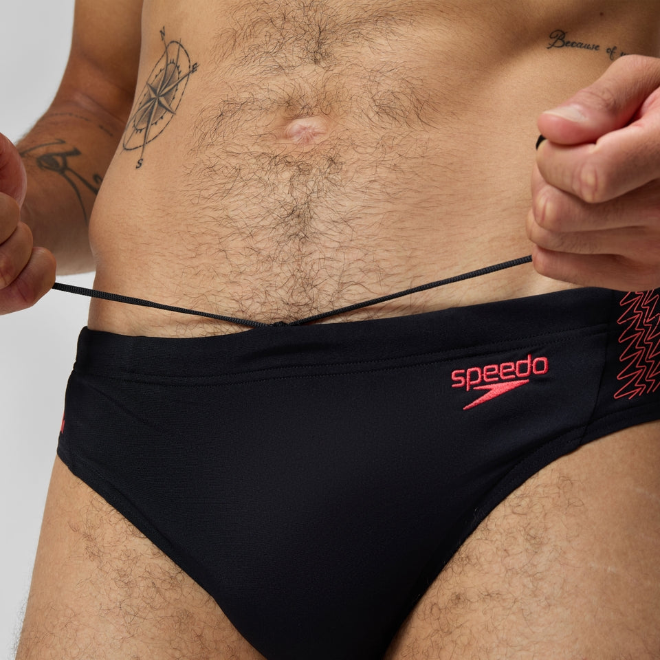 Speedo HyperBoom Splice Brief Black/Coral