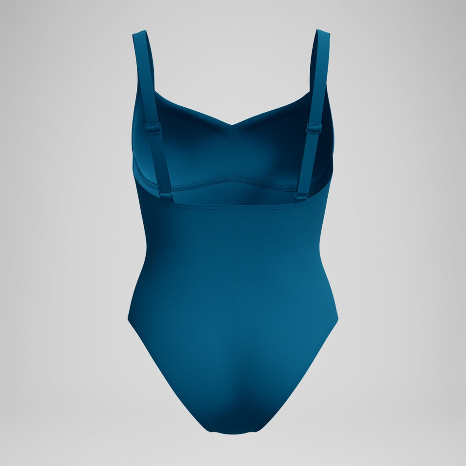 Speedo Shaping Printed LunaElustre Swimsuit DarkTeal/Green