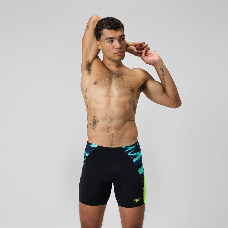 Speedo Endurance+ Max Splice Jammer Black/Yellow