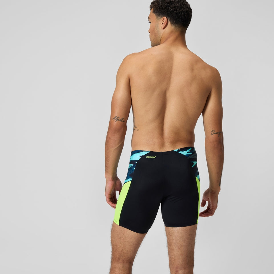 Speedo Endurance+ Max Splice Jammer Black/Yellow