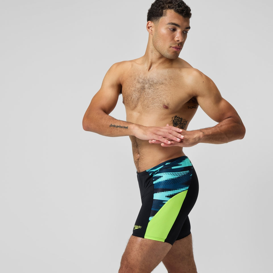 Speedo Endurance+ Max Splice Jammer Black/Yellow