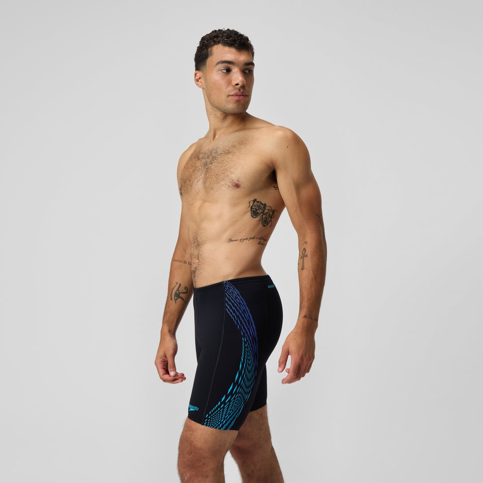 Speedo Tech Panel Jammer Black/Blue