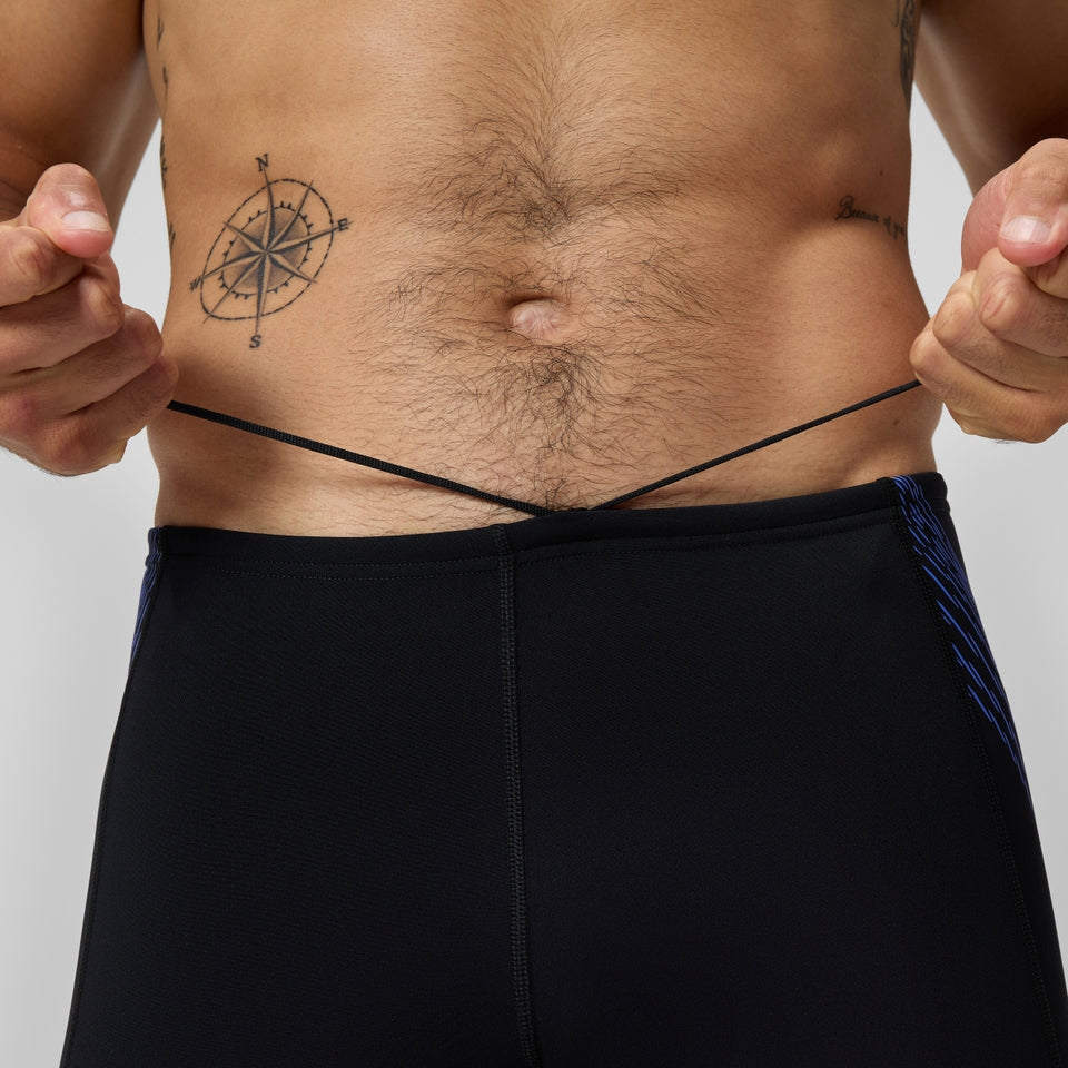 Speedo Tech Panel Jammer Black/Blue
