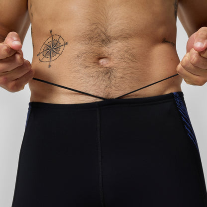 Speedo Tech Panel Jammer Black/Blue