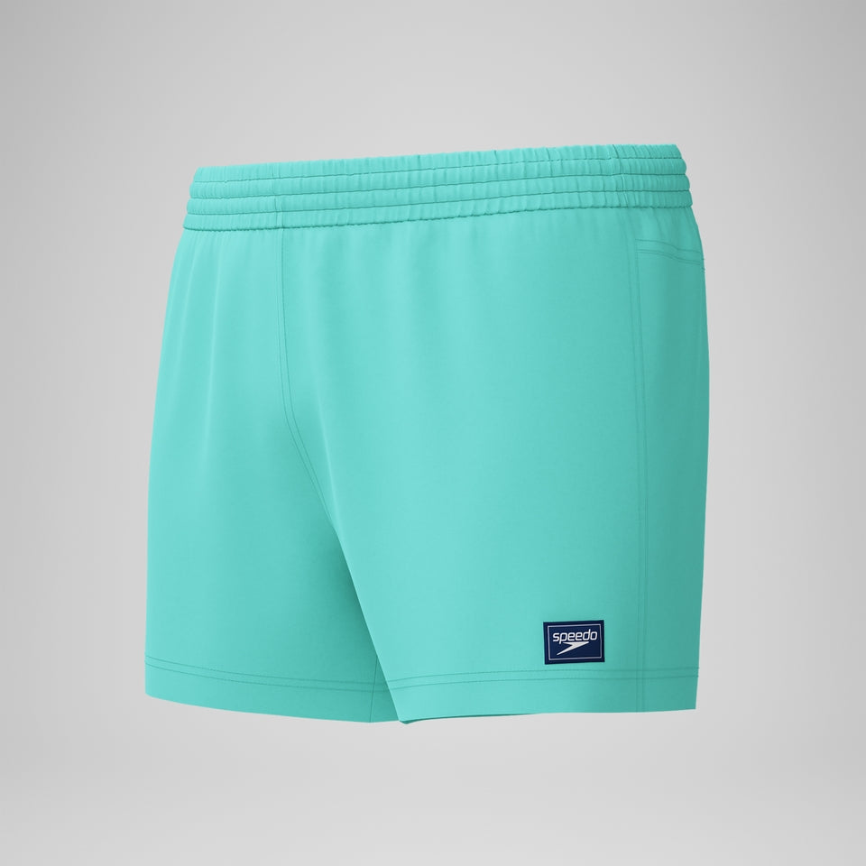 Speedo Solid 13'' Retro Swim Shorts Turquoise