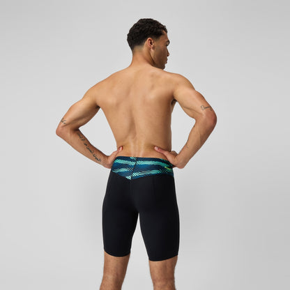 Speedo Endurance+ Max Compression Jammer Black/Turquoise