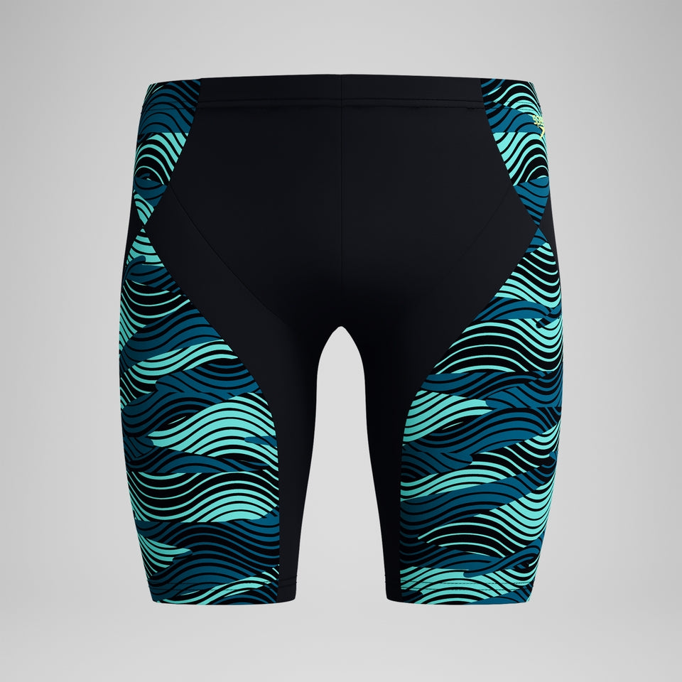 Speedo Endurance+ Max Compression Jammer Black/Turquoise