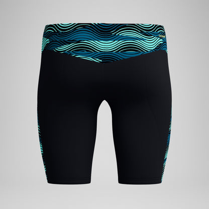 Speedo Endurance+ Max Compression Jammer Black/Turquoise