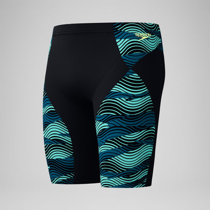 Speedo Endurance+ Max Compression Jammer Black/Turquoise