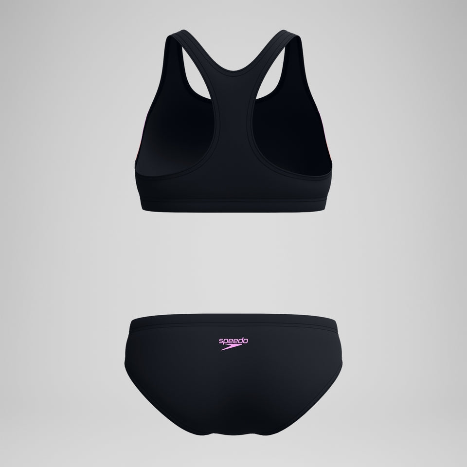 Speedo Colourblock Splice 2.0 Bikini Black/Pink