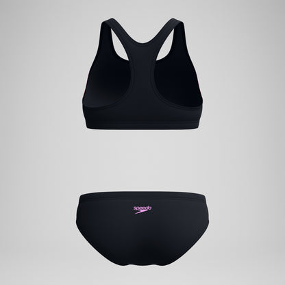 Speedo Colourblock Splice 2.0 Bikini Black/Pink