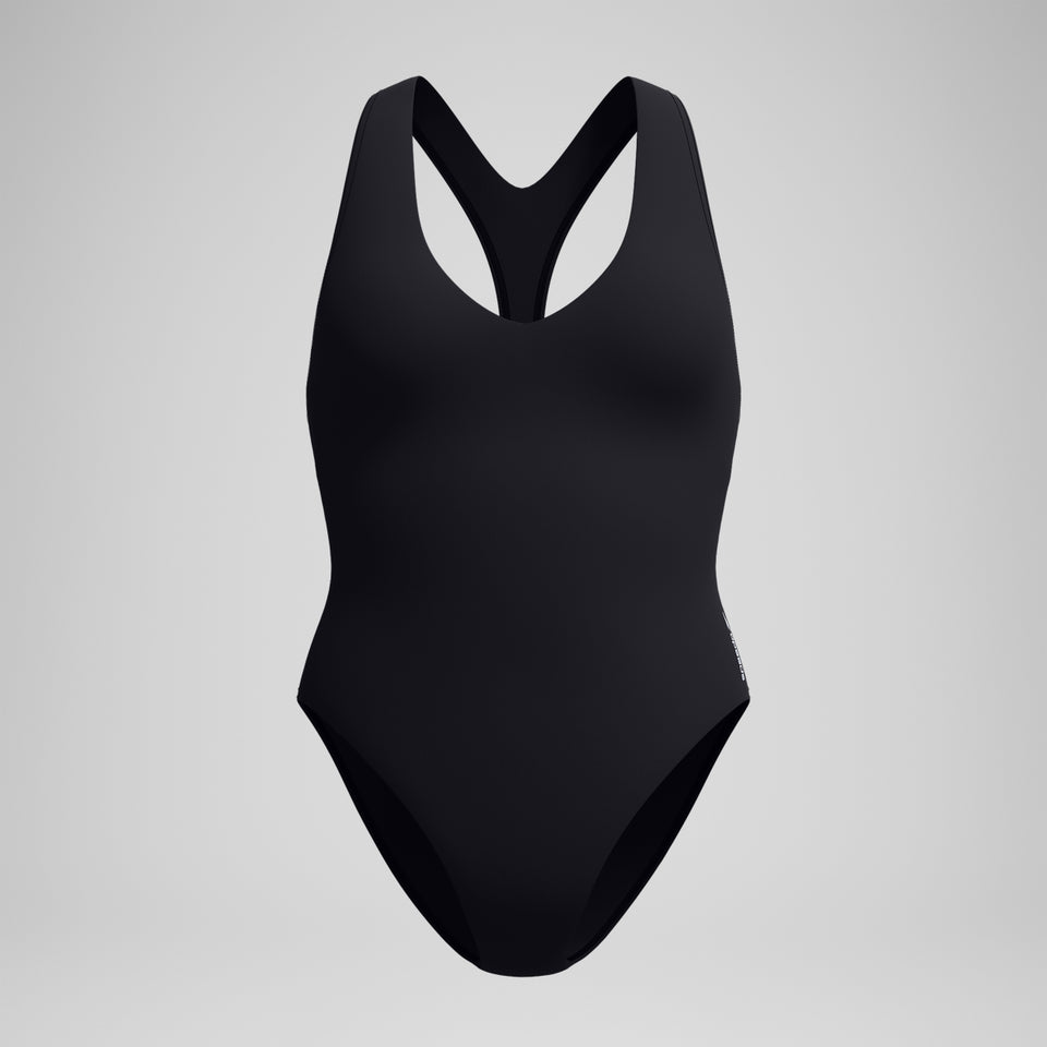 Speedo Classic Racerback Swimsuit Black
