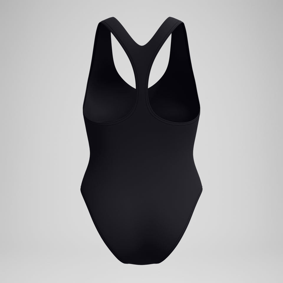 Speedo Classic Racerback Swimsuit Black