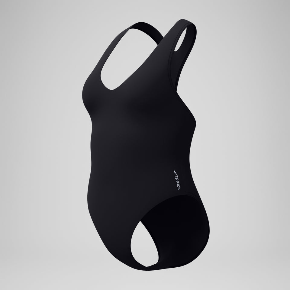 Speedo Classic Racerback Swimsuit Black