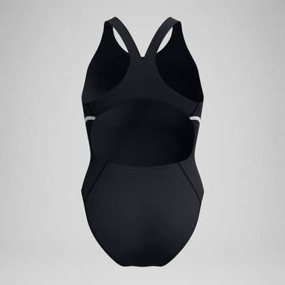 Speedo V Class Movement Back Swimsuit Black/Grey