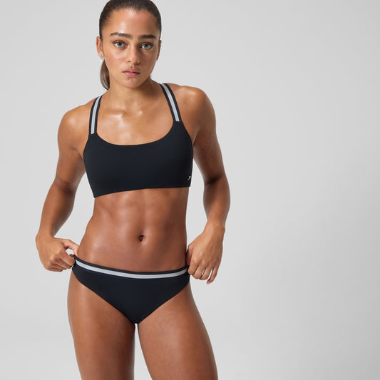 Speedo V Class Performance Bikini Black/Grey