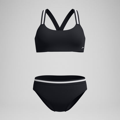 Speedo V Class Performance Bikini Black/Grey
