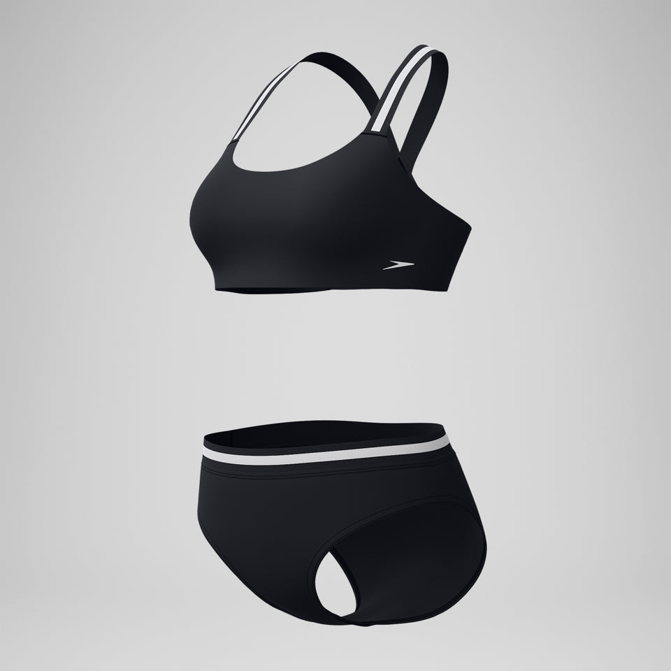 Speedo V Class Performance Bikini Black/Grey