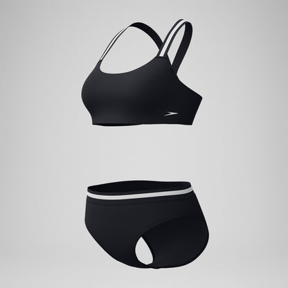 Speedo V Class Performance Bikini Black/Grey