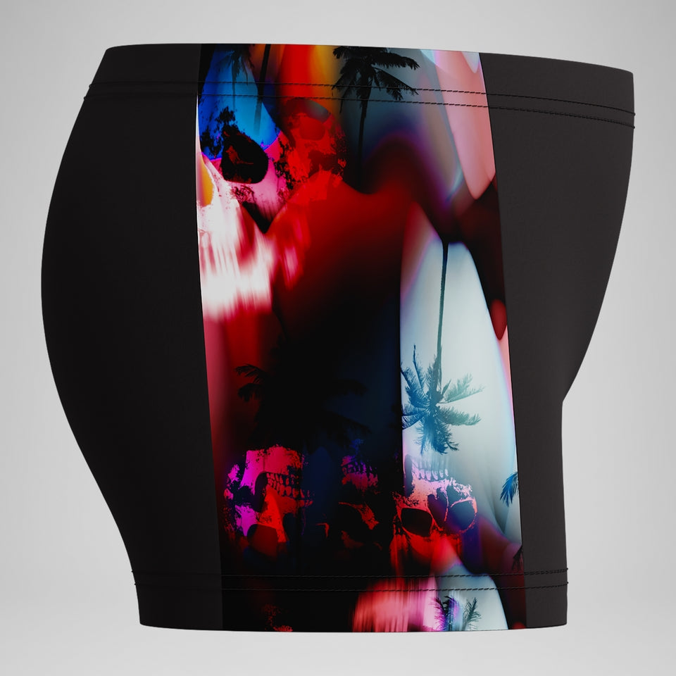 Speedo Boys' Digital Panel Aquashort Black