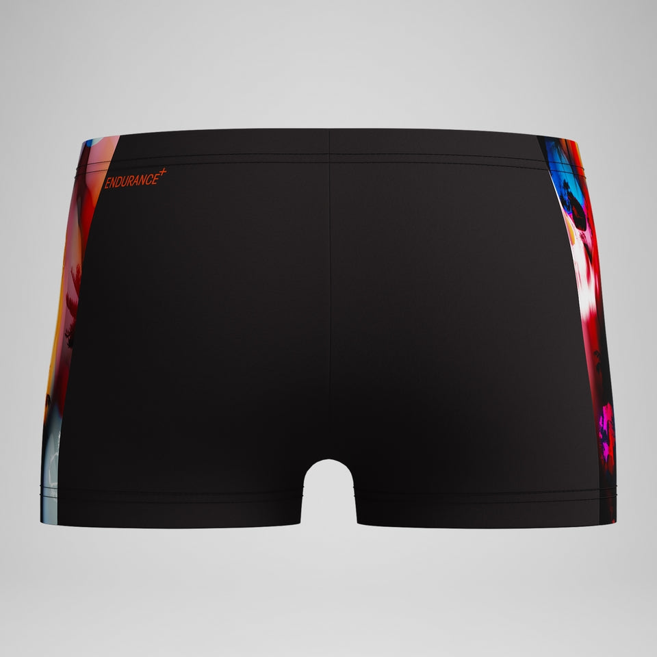 Speedo Boys' Digital Panel Aquashort Black
